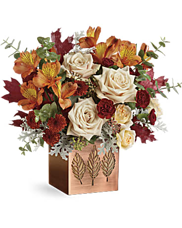 Teleflora's Shimmering Leaves Bouquet