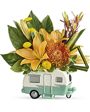 Teleflora's Vintage Vacationer Bouquet 