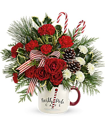 Send a Hug® North Pole Cafe Mug by Teleflora