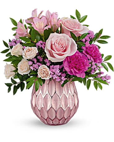 Teleflora's Pink Sparkles Bouquet Bouquet