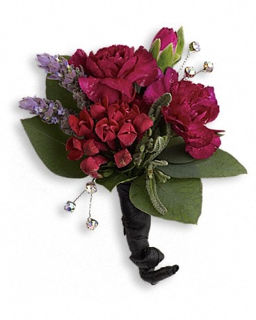 Red Carpet Romance Boutonniere Boutonniere