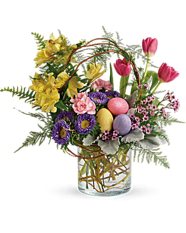 Pop Of Springtime Bouquet Bouquet