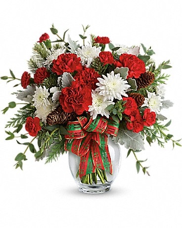 Teleflora's Holiday Shine Bouquet Bouquet