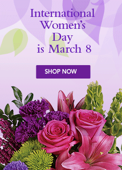 International Women's Day Flowers Delivery - Send International Women's Day Flowers