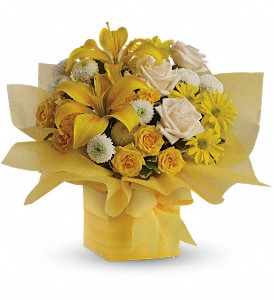 Teleflora's Sunshine Surprise Present in Kentwood LA, Glenda's Flowers & Gifts, LLC