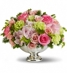 Teleflora's Garden Rhapsody Centerpiece in Kentwood LA, Glenda's Flowers & Gifts, LLC