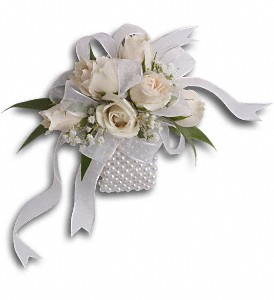 White Whisper Wristlet in Kentwood LA, Glenda's Flowers & Gifts, LLC
