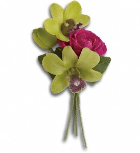 Orchid Celebration Boutonniere in Kentwood LA, Glenda's Flowers & Gifts, LLC