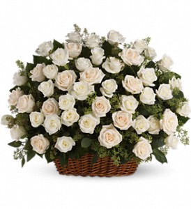 Bountiful Rose Basket in Kentwood LA, Glenda's Flowers & Gifts, LLC