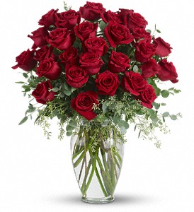 Forever Beloved - 30 Long Stemmed Red Roses in Kentwood LA, Glenda's Flowers & Gifts, LLC