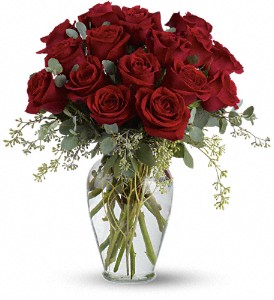 Full Heart - 16 Premium Red Roses in Kentwood LA, Glenda's Flowers & Gifts, LLC