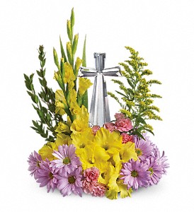 Teleflora's Crystal Cross Bouquet in Kentwood LA, Glenda's Flowers & Gifts, LLC