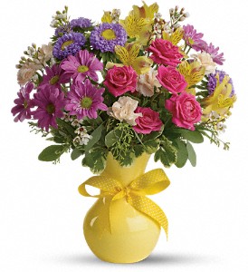Teleflora's Color It Happy in Kentwood LA, Glenda's Flowers & Gifts, LLC