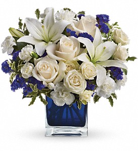 Teleflora's Sapphire Skies Bouquet in Kentwood LA, Glenda's Flowers & Gifts, LLC