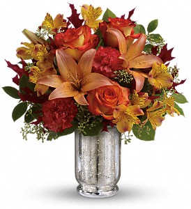 Teleflora's Fall Blush Bouquet in Kentwood LA, Glenda's Flowers & Gifts, LLC