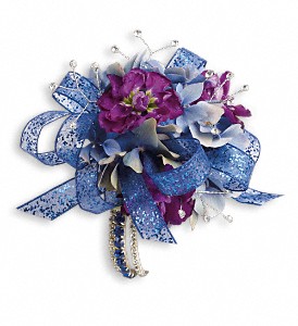 Feel The Beat Corsage in Kentwood LA, Glenda's Flowers & Gifts, LLC
