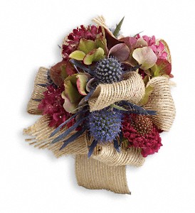 Midnight Wanderings Corsage in Kentwood LA, Glenda's Flowers & Gifts, LLC