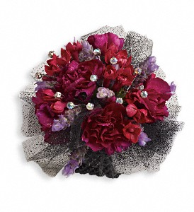 Red Carpet Romance Corsage in Kentwood LA, Glenda's Flowers & Gifts, LLC