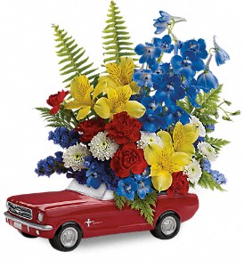 Teleflora's '65 Ford Mustang Bouquet in Kentwood LA, Glenda's Flowers & Gifts, LLC