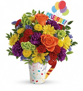 Teleflora's Celebrate You Bouquet in Kentwood LA, Glenda's Flowers & Gifts, LLC