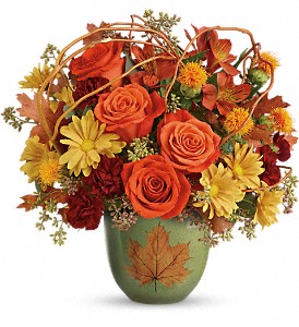 Teleflora's Turning Leaves Bouquet in Kentwood LA, Glenda's Flowers & Gifts, LLC