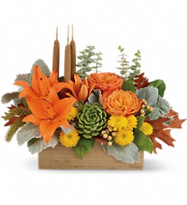 Teleflora's Fall Bamboo Garden in Kentwood LA, Glenda's Flowers & Gifts, LLC