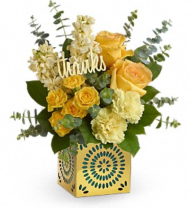 Teleflora's Shimmer Of Thanks Bouquet in Kentwood LA, Glenda's Flowers & Gifts, LLC