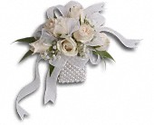 White Whisper Wristlet in Kentwood, Louisiana, Glenda's Flowers & Gifts, LLC