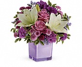 Teleflora's Pleasing Purple Bouquet